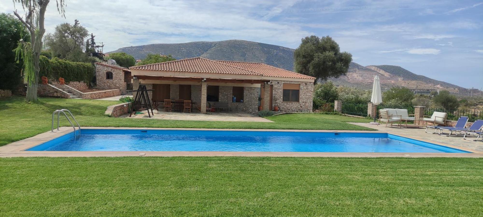 Ellie'S Stonehouse Gianapa, Porto Rafti, Greece, 190 03, Gr Villa Exterior photo